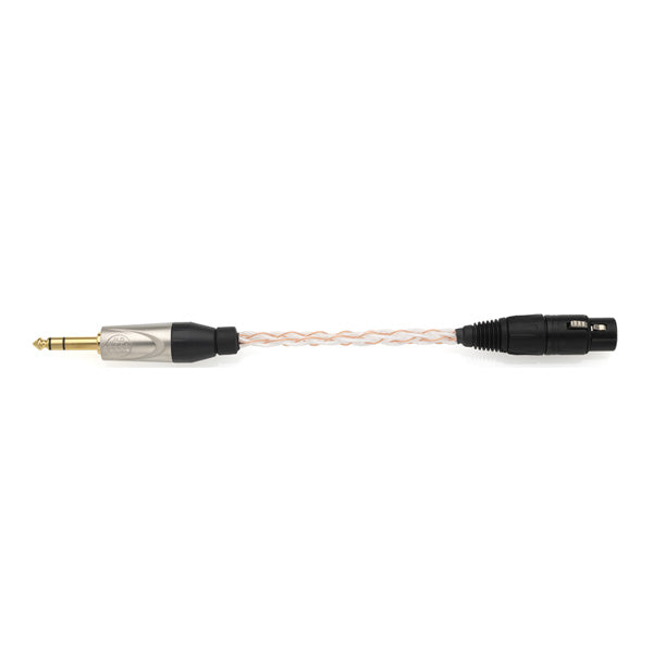 Reference 8 Silver/Copper Lariat Adapter 4pin to 1/4