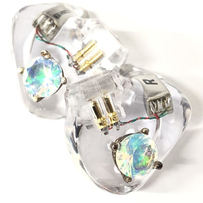 【中古】CF-IEM avec CRESCENT VERT Water Opal 【CF-IEM CV-WO】（ケーブル欠品）【秋葉原】
