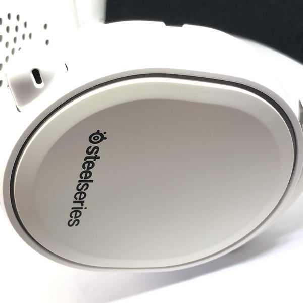 【中古】SteelSeries Arctis 3 White (2019 Edition)(イヤーパッド欠品)【秋葉原】