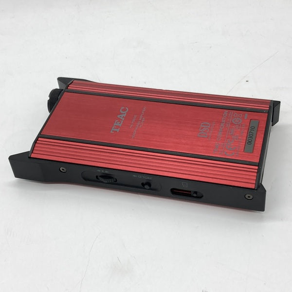 新品 未使用 TEAC HA-P90SD レッド DSD ヘッドフォンアンプ 新品 未使用 TEAC HA-P90SD レッド DSD ヘッドフォンアンプ
