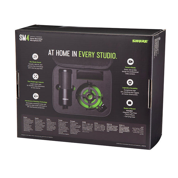 SHURE SM4 ホームレコーディング用マイクロホン – e☆イヤホン