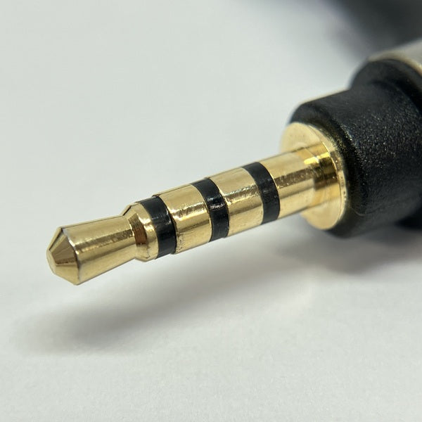 【中古】2.5mm4極プラグ-MMCX(L/R)イヤホンケーブル 1.2m ブラックライン【iect_01_bl2m_b_120】【秋葉原】