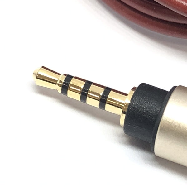 【中古】2.5mm4極プラグ-MMCX(L/R)イヤホンケーブル 1.2m【iect_03_bl2m_120】【秋葉原】
