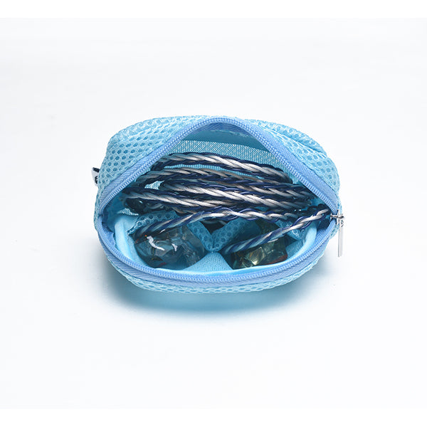 e☆イヤホン e☆イヤホン 17周年記念イヤホンポーチ ソーダブルー