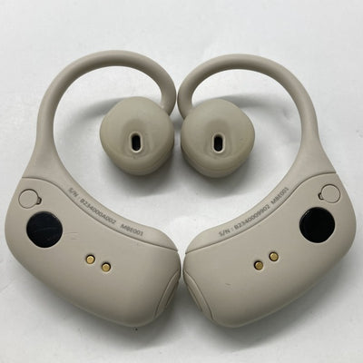 【中古】MBE001 ワイヤレスパーソナルイヤースピーカー ホワイトベージュ【秋葉原】