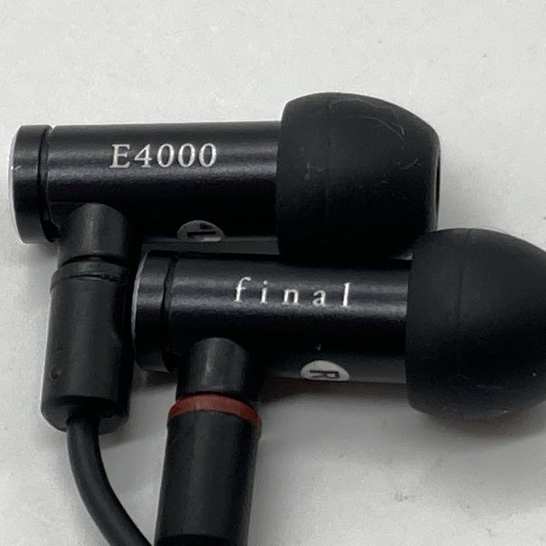 final E4000 ほぼ未使用 final 【中古】E4000【日本橋】 – e☆イヤホン