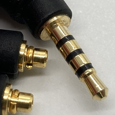 【中古】2.5mm4極プラグ-MMCX(L/R)イヤホンケーブル 1.2m ブラックライン【iect_01_bl2m_b_120】【名古屋】