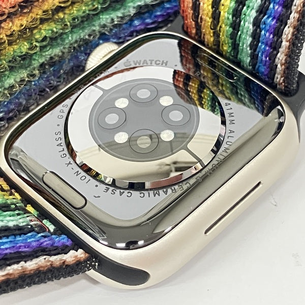 【中古】Apple Watch Series9 （41mm GPS）アルミニウム スターライト【秋葉原】