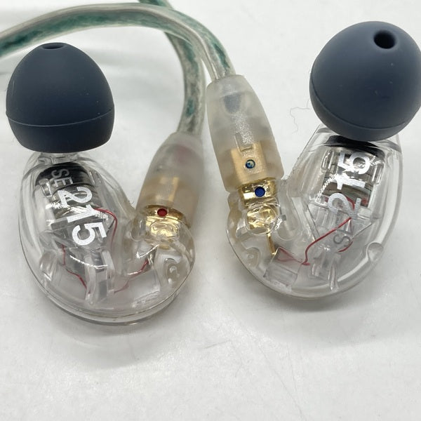 ☆★【美品】SHURE シュア イヤホン 有線 SE215-CL-A クリア★☆ Shure SE215-CL-A プロフェッショナル・イヤモニター (クリア