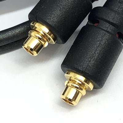 【中古】2.5mm4極プラグ-MMCX(L/R)イヤホンケーブル 1.2m ブラックライン【iect_01_bl2m_b_120】【秋葉原】