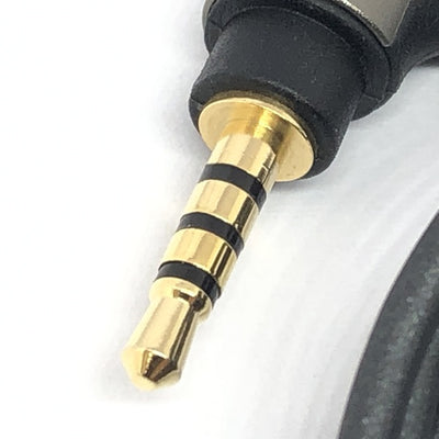 【中古】2.5mm4極プラグ-MMCX(L/R)イヤホンケーブル 1.2m ブラックライン【iect_01_bl2m_b_120】【秋葉原】