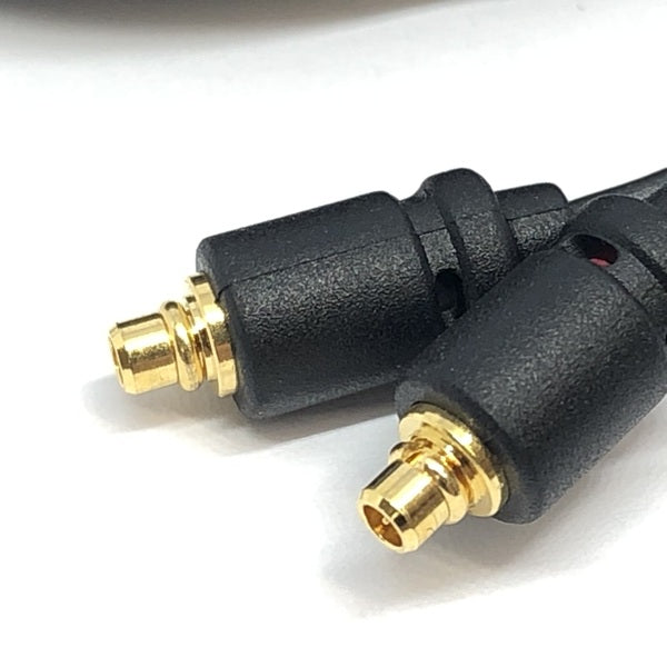 【中古】2.5mm4極プラグ-MMCX(L/R)イヤホンケーブル 1.2m ブラックライン【iect_01_bl2m_b_120】【秋葉原】