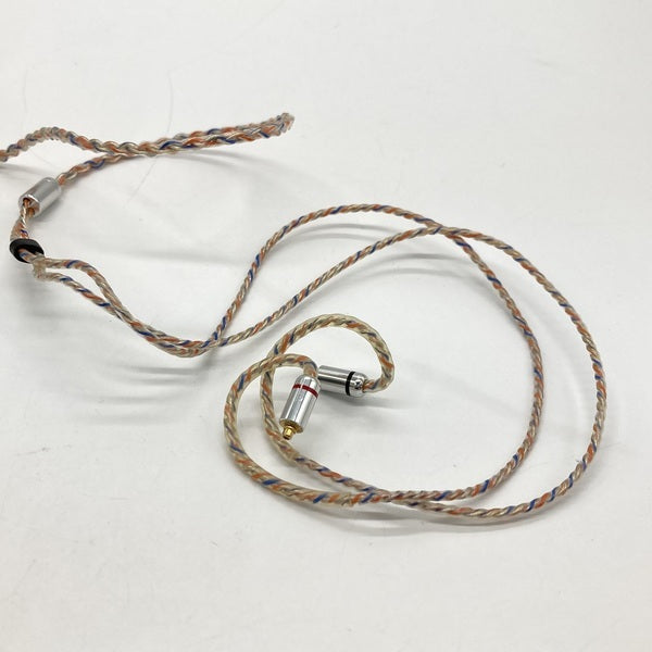【中古】イヤホン用リケーブル オーグ+α撚り線 × オーグ+pt撚り線ハイブリッド