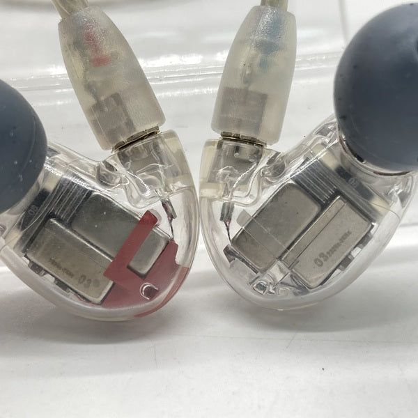 中古美品SHURE ( シュア ) SE846-CL+BT1-A クリア SHURE ( シュア ) SE846-CL+BT1-A クリア （旧パッケージ） 送料