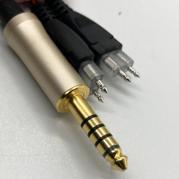 onso 【中古】HD650用 4.4 5極プラグ-2pin(L/R