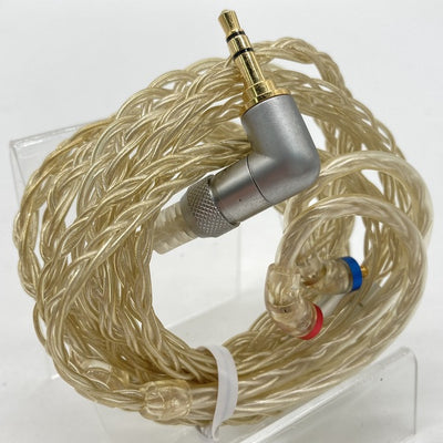 【中古】LC-3.5C 3.5mmシングルL字 銀メッキ高純度単結晶銅8芯ケーブル【FIO-LC35C】【名古屋】