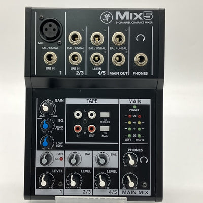 【中古】MIX5 コンパクト・アナログミキサー【秋葉原】