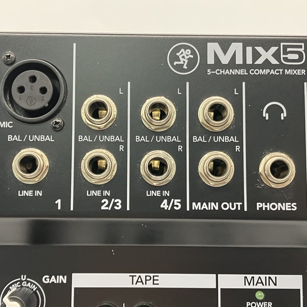 【中古】MIX5 コンパクト・アナログミキサー【秋葉原】