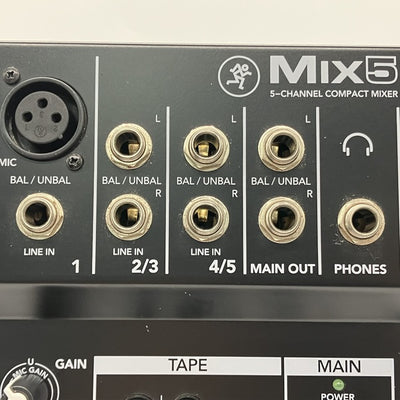 【中古】MIX5 コンパクト・アナログミキサー【秋葉原】