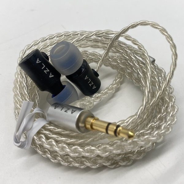 【美品 絶版】 AZLA AZEL Beluga Black 有線イヤホン AZLA 【中古】AZEL Beluga Black 【AZL-AZLA-AZEL-BLACK