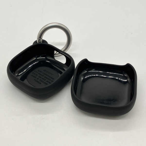 【中古】LinkBuds Open用ケースカバー ピュアブラック 【HAC-L910C BQ】【日本橋】