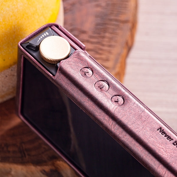 Cayin N3Ultra カスタマイズレザーケース ミッドナイトパープル – e