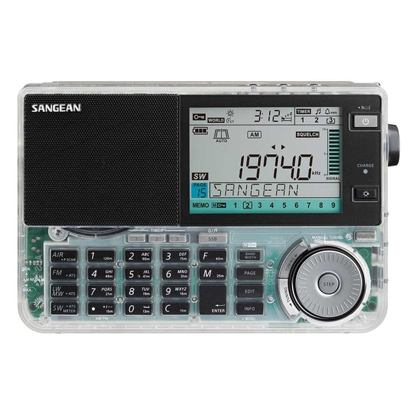 SANGEAN ラジオ ATS-909X2J　箱付き　保護フィルム貼付済 Sangean ATS-909X2J 保護 フィルム OverLay Eye Protector 9H for