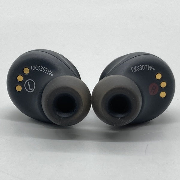 【中古】ATH-CKS30TW+ BK マットブラック【日本橋】