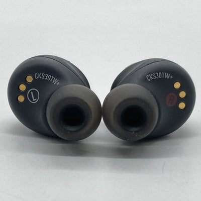 【中古】ATH-CKS30TW+ BK マットブラック【日本橋】