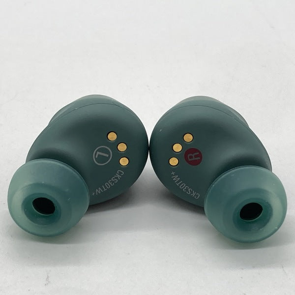 audio-technica 【中古】ATH-CKS30TW+ GR エバーグリーン audio-technica 【中古】ATH-CKS30TW+ GR エバーグリーン