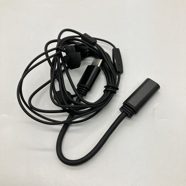 【中古】充電しながら音楽が聴ける Type-C寝ながらイヤホン ブラック【FS-CSSLPJY-BK】【秋葉原】