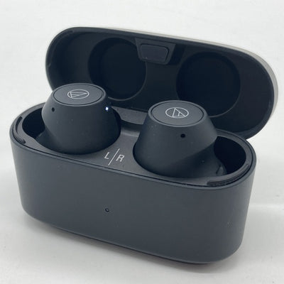 【中古】ATH-CKS30TW+ BK マットブラック【日本橋】