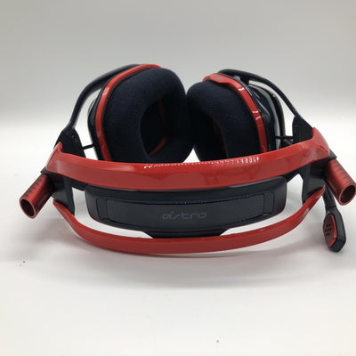 【中古】A40 + MIXAMP Pro TR ゲーミング・ヘッドセット（red&black）【ケーブル欠品】【日本橋】