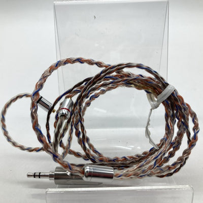 【中古】イヤホン用リケーブル オーグ+α撚り線 × オーグ+pt撚り線ハイブリッド mmcx-3.5mm【秋葉原】