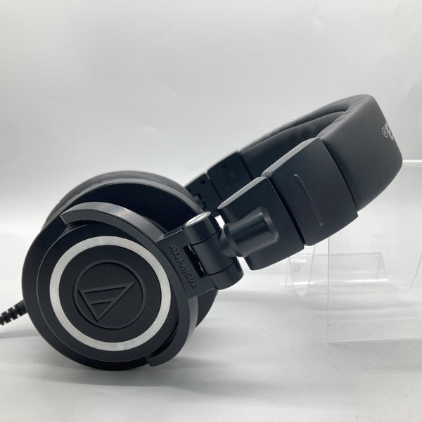 audio-technica ATH-M50x 有線ヘッドホン ブラック audio-technica ATH-Mシリーズ/R50x用 ストレートケーブル (BK