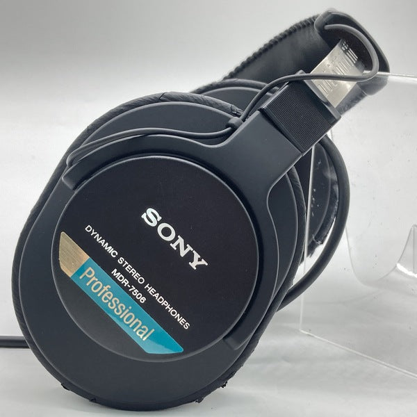 SONY MDR-7506 ヘッドフォン 中古 SONY ソニー MDR-7506 密閉型 有線 モニター ヘッドホン