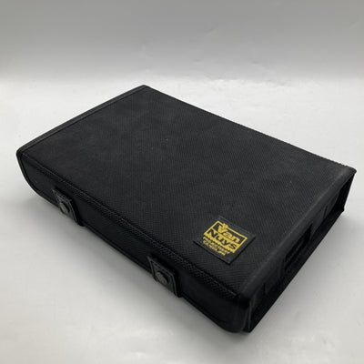 【中古】簡単に仕切りの位置が変えられるイヤフォンケース-Ver.2.0 6個用＜ワイド＞ （バリスティックナイロン製：ブラック） 【VE045-00】【仙台】