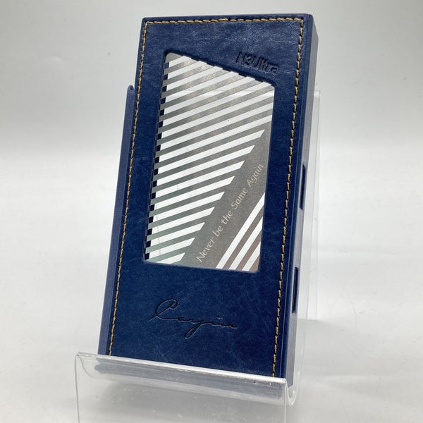 【中古】N3Ultra用純正レザーケース ブルー【秋葉原】