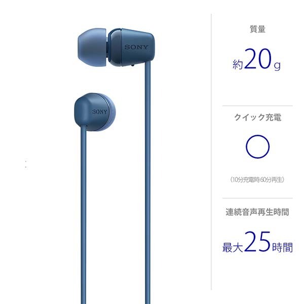 【アウトレット】WI-C100 LZ ブルー