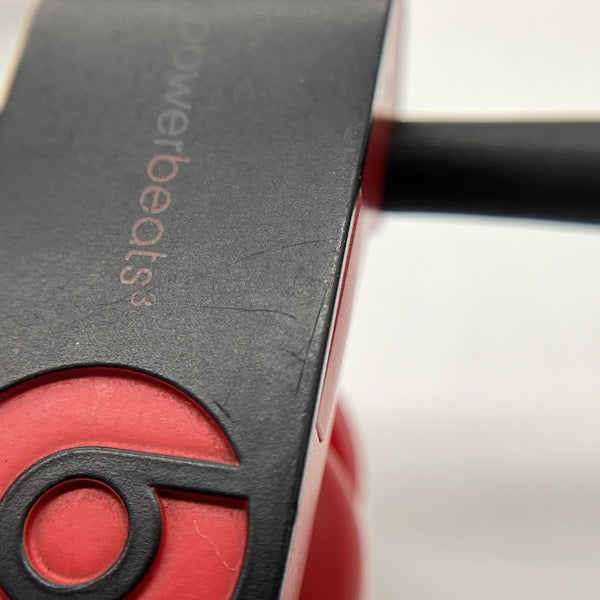 【中古】Powerbeats3 Wireless レジスタンス ブラックレッド【BT POWERBEATS3 WL DEF（MRQ92PA/A）】【日本橋】