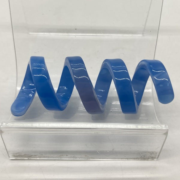 【中古】くるくる マーブル ホワイトブルー (S) ＜ケーブル留アクセサリ＞【秋葉原】