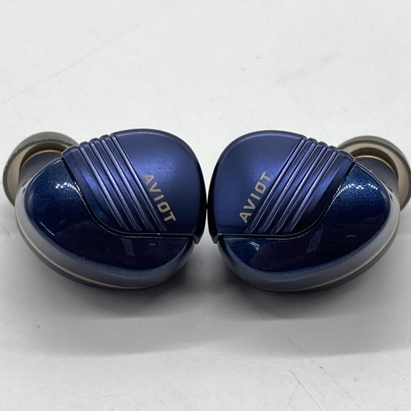 保証期間内 AVIO T TE-W1 ネイビー ワイヤレスイヤホン