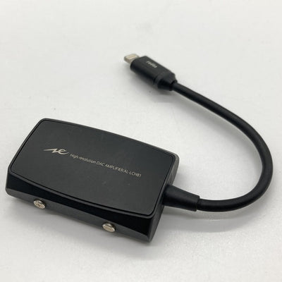 【中古】AL-LCH81K ブラック 【24bit/192kHzハイレゾ対応 Lightning接続 DAC搭載ポータブルアンプ】【日本橋】