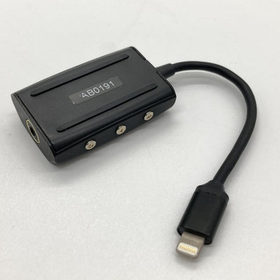 【中古】AL-LCH81K ブラック 【24bit/192kHzハイレゾ対応 Lightning接続 DAC搭載ポータブルアンプ】【日本橋】