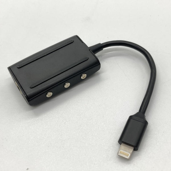 【中古】AL-LCH81K ブラック 【24bit/192kHzハイレゾ対応 Lightning接続 DAC搭載ポータブルアンプ】【名古屋】