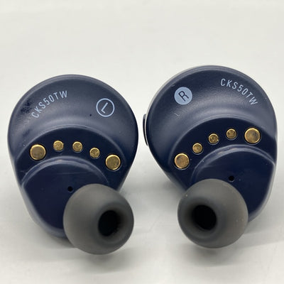 【中古】ATH-CKS50TW BL ブルー【秋葉原】