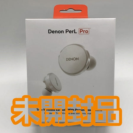 DENON 【中古】PerL Pro True Wireless Earbuds ホワイト