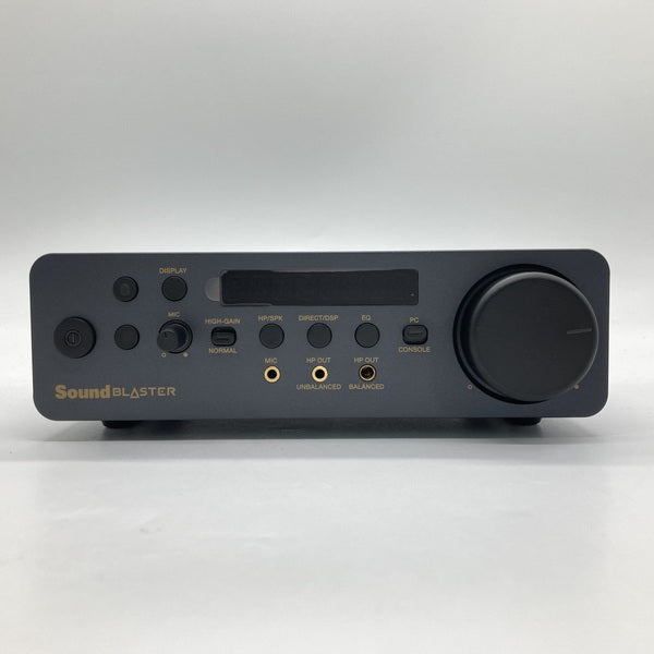 新品未開封Sound Blaster X5 SB-X-5 Sound Blaster X5 デュアルDAC＆デュアルXAMP ヘッドホン