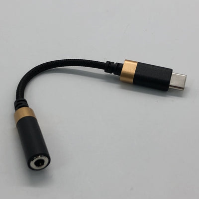 【中古】USB Type-C-3.5mm変換ケーブル (高耐久) ブラック 【MPA-C35DSBK】【日本橋】