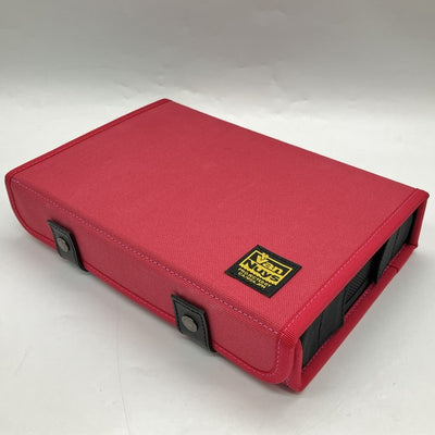 【中古】簡単に仕切の位置が変えられる イヤホンケース-Ver.2.0 レッド（6個用） 【VD826-04】【秋葉原】